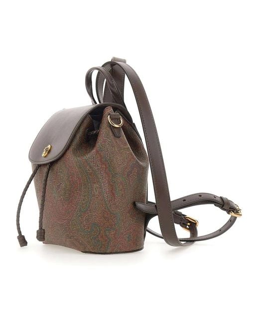 Etro Brown Backpacks