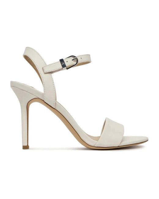 Ralph Lauren Metallic High Heel Sandals