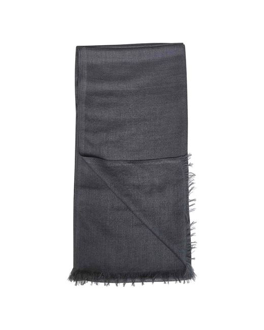 Brunello Cucinelli Gray Winter Scarves