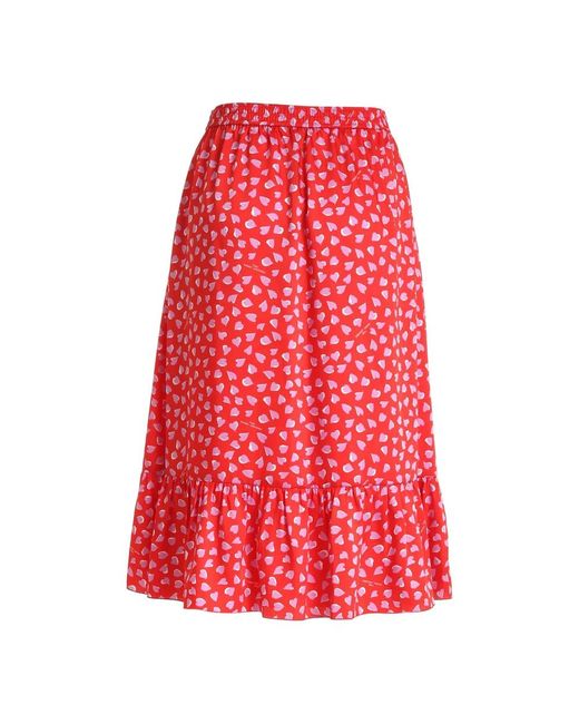 Marc Jacobs Red Midi Skirts
