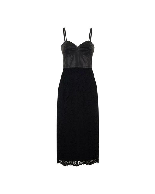 Midi Dresses Twinset en coloris Black