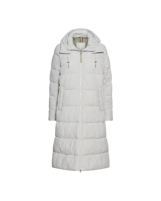 Camel Active Gewatteerde Jas Met Afneembare Capuchon in het Gray