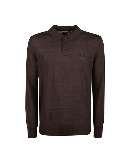 Michael Kors Brown Round-Neck Knitwear for men