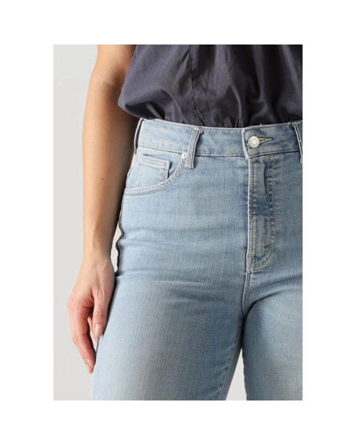 Circle Of Trust Blue Marlow Dnm Wide Jeans