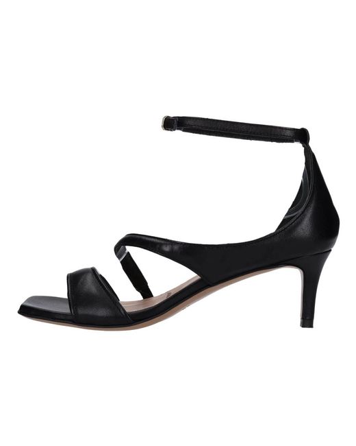 Guglielmo Rotta Black High Heel Sandals