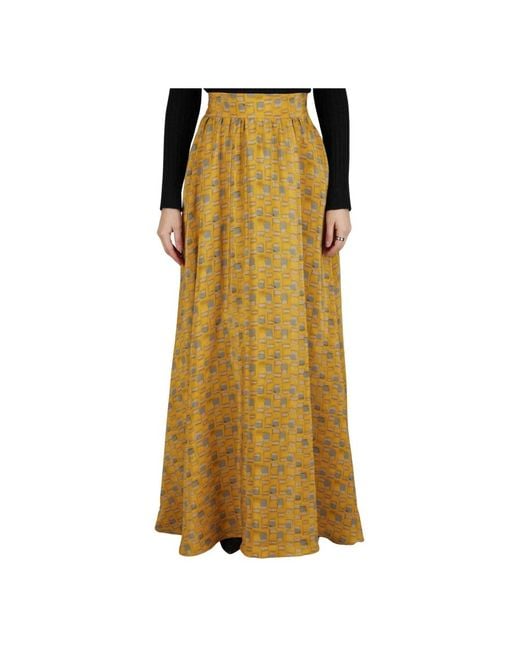 Kiton Multicolor Maxi Skirts