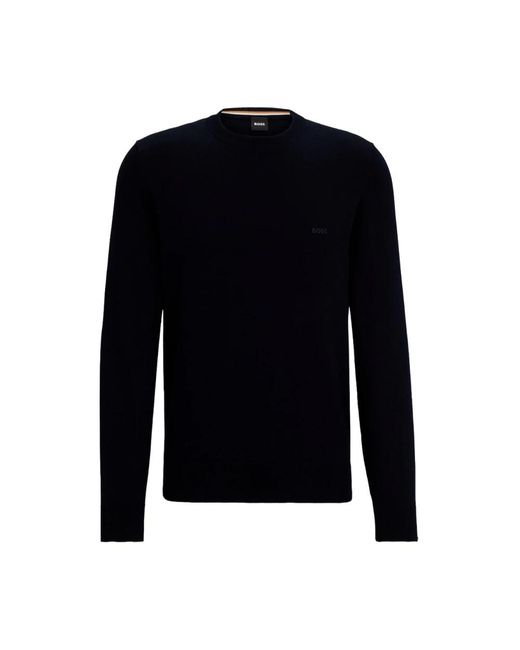 Boss Black Round-Neck Knitwear for men