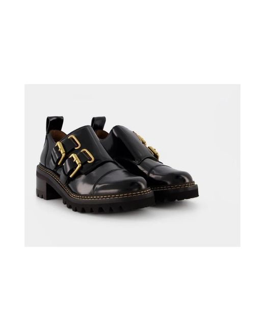 See By Chloé Black Loafers