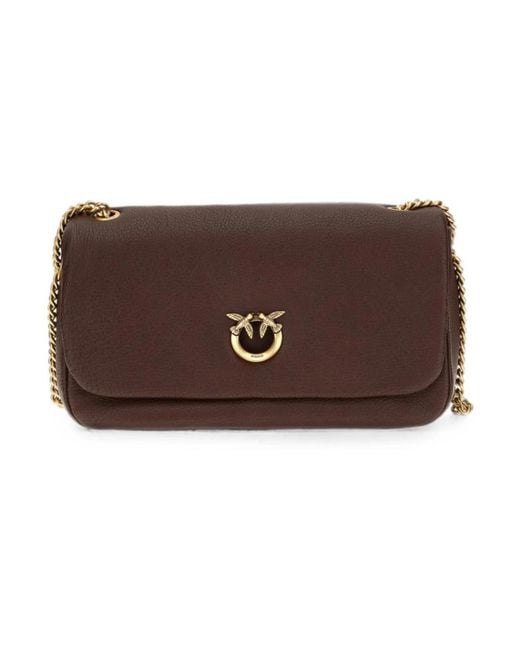 Pinko Brown Shoulder Bags