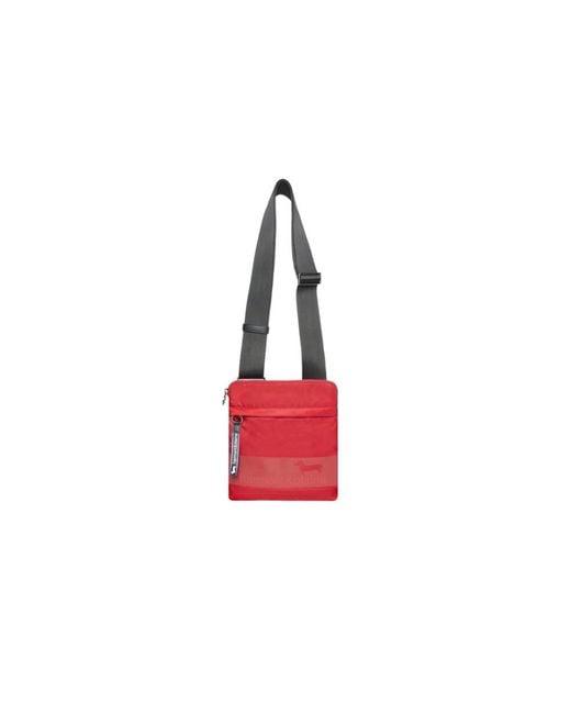 Harmont & Blaine Red Messenger Bags for men