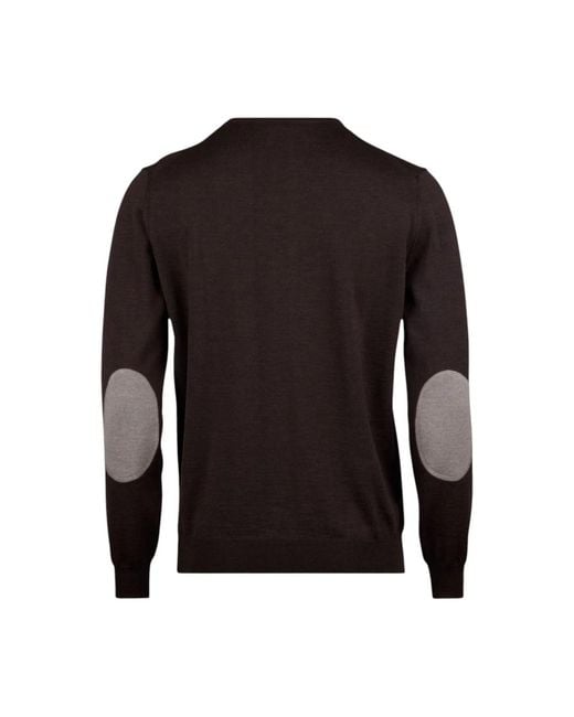 Stenstroms Black Round-Neck Knitwear for men