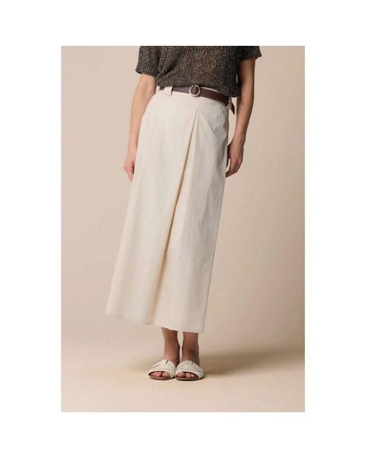 Maxi Skirts di Kocca in White