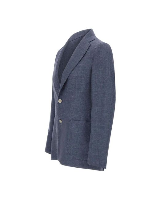 Barba Napoli Blue Blazers for men
