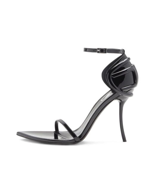 DIESEL Metallic High Heel Sandals