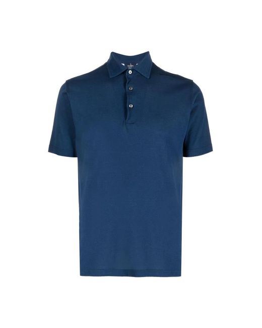 Barba Napoli Blue Polo Shirts for men