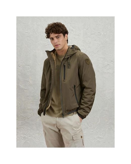 Light Jackets di Blauer in Green da Uomo