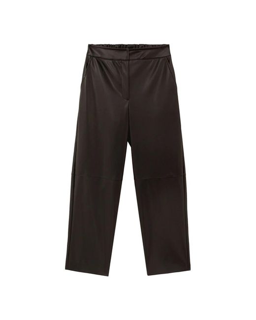 Leather Trousers Alpha Studio de color Black