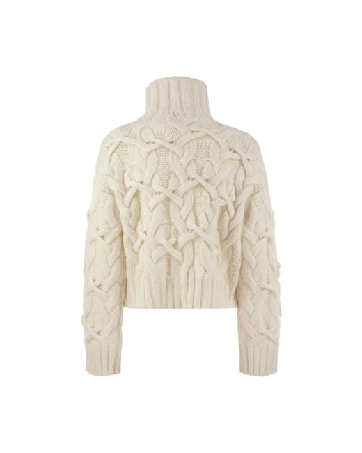 Brunello Cucinelli Natural Turtlenecks