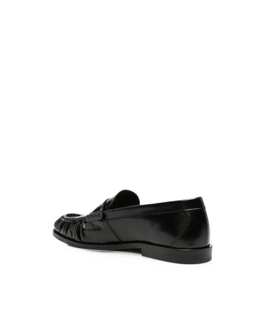 VINNY'S Black Loafers for men