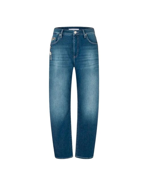 M·a·c Jeans ,Blauw ,Straight Jeans in het Blue