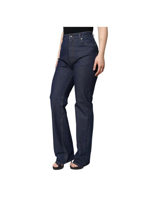 Dolce & Gabbana Blue Bootcut Jeans