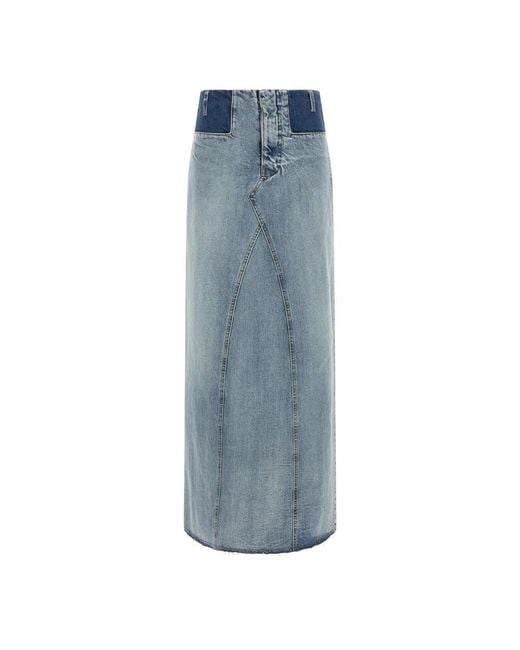 Maison Margiela Blue Denim Skirts