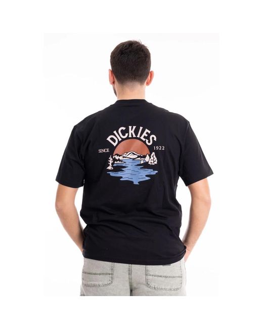 Dickies Strand kurzarm t-shirt in Black für Herren
