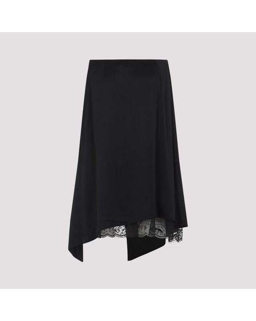 Acne Black Midi Skirts