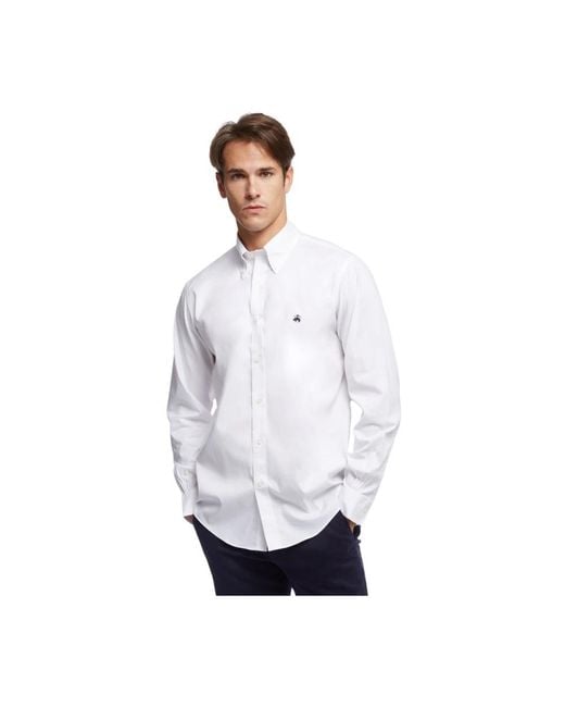 Brooks Brothers White Formal Shirts for men