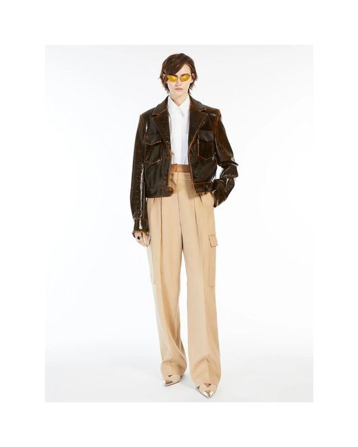 Sportmax Natural Wide Trousers