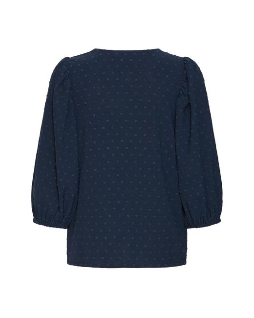 Ichi Blue Blouses
