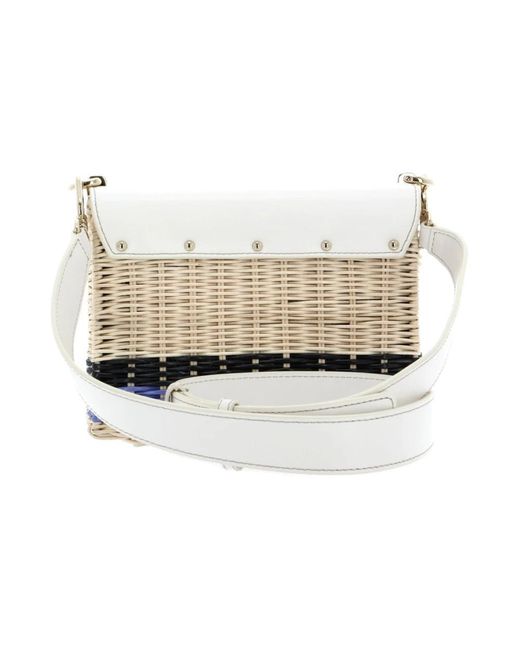 Furla White Cross Body Bags