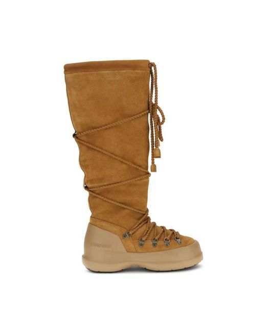 Moon Boot Brown Winter Boots