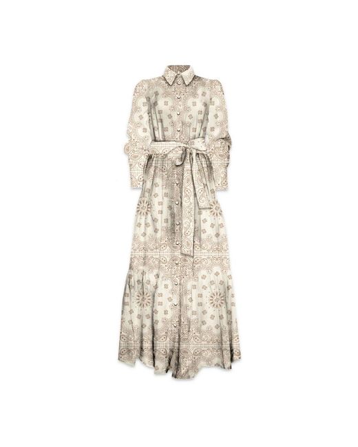 Maxi Dresses Mc2 Saint Barth de color Natural