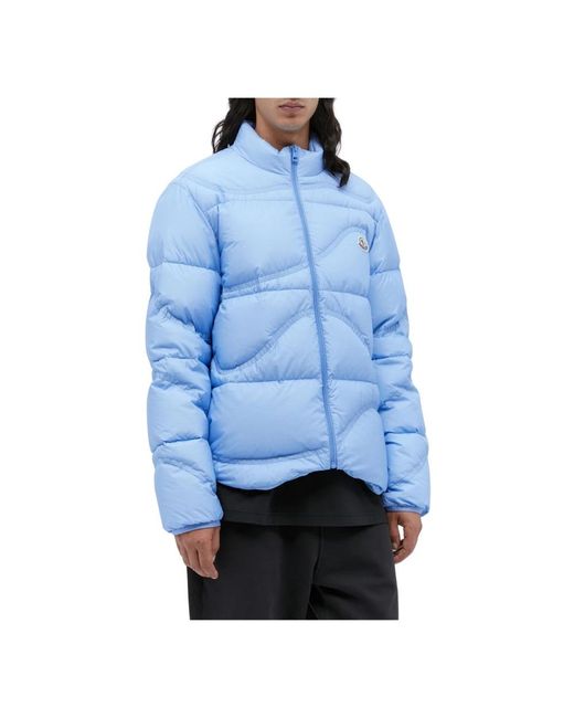 Moncler Blue Winter Jackets for men