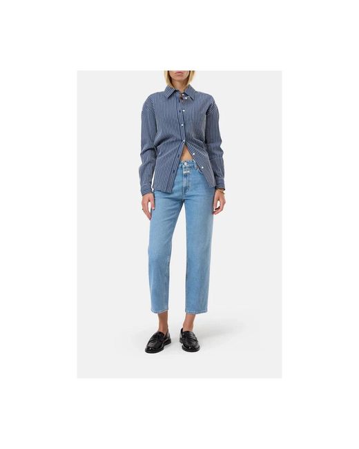 Closed Milo Cropped Jeans in het Blue