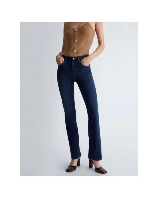 Liu Jo Blue Straight Fit Jeans