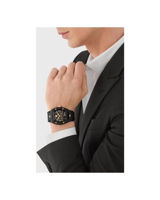Orologio automatico uomo the $keleton ecoceramic di Philipp Plein in Black da Uomo