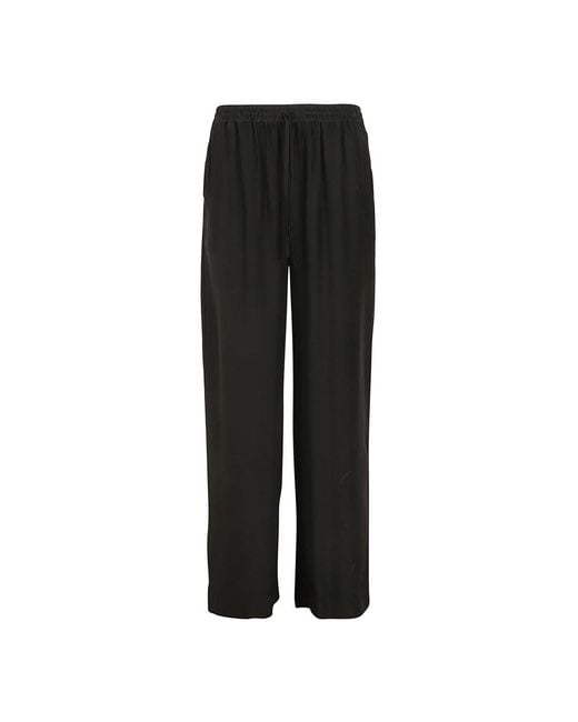 P.A.R.O.S.H. Black Wide Trousers