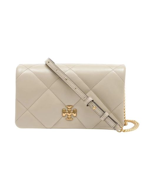 Tory Burch Natural Cross Body Bags