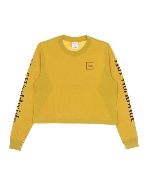 Huf Yellow Sweatshirts
