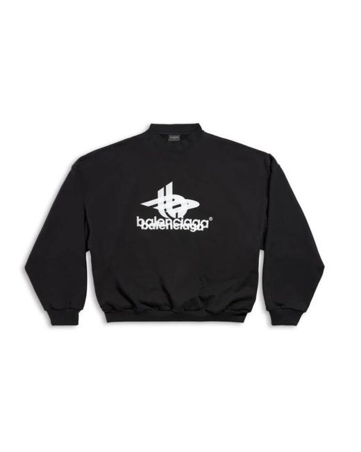 Balenciaga Black Sweatshirts