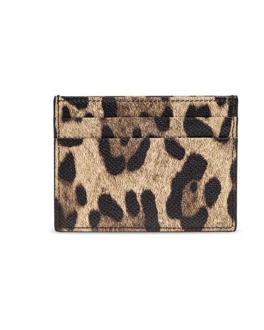Dolce & Gabbana Metallic Wallets & Cardholders
