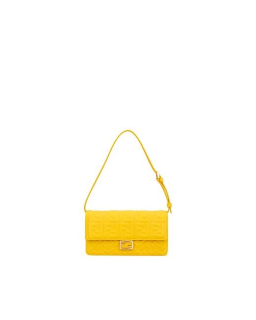 Fendi Yellow Shoulder Bags