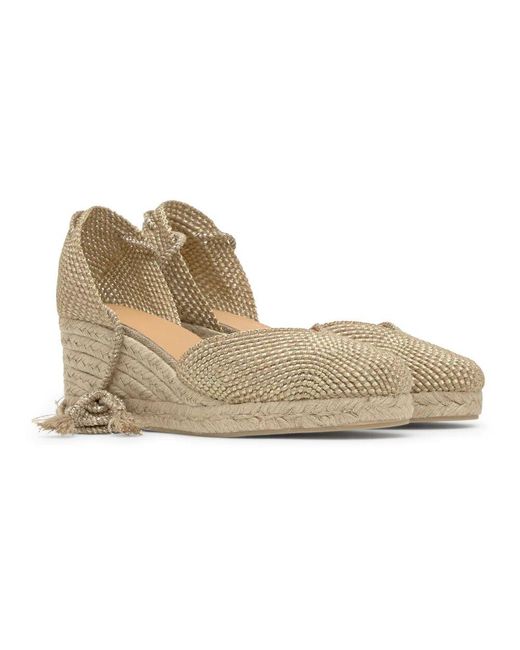 Wedges Castaner de color Metallic
