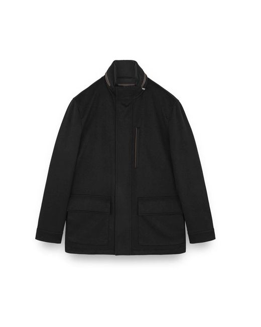 Single-Breasted Coats Paul & Shark de hombre de color Black