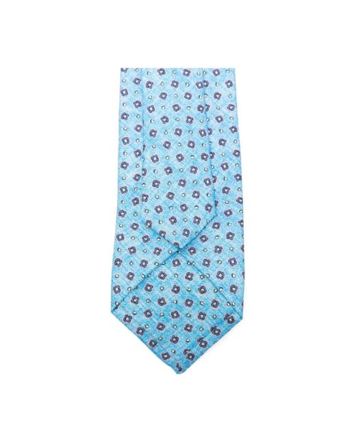 Luigi Borrelli Napoli Blue Ties for men