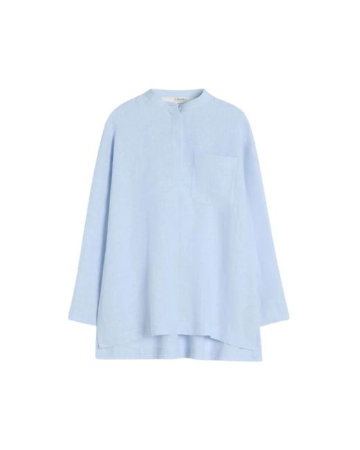 Blouses Max Mara de color Blue
