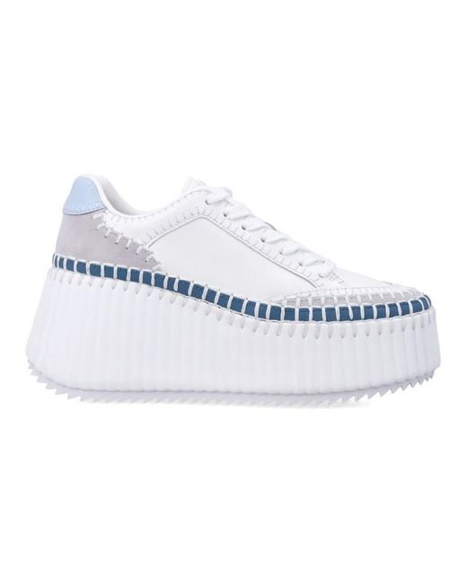 Chloé Blue Sneakers