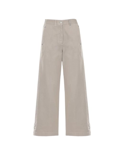 Panicale Wide Broeken in het Gray